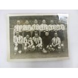 Press Photograph, 1934 Sheffield Wednesday, team group on Swedish tour (copyright Paddy Foto of