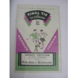 1928 FA Cup Final, Blackburn v Huddersfield, a programme from the game played on 21/04/1928,