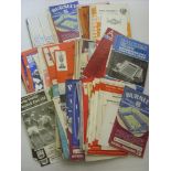a collection of 250 football programmes, all from the 1960's