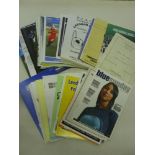 Women. A collection of 111 Ladies football programmes. Mainly 1990s onwards. Huge variety of