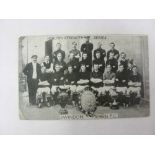 c1912 Postcard, Swindon Town, team group picture, by Health & Strength