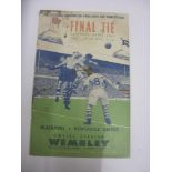 1951 FA Cup Final, Blackpool v Newcastle Utd, a programme from the game played on 28/04/1951 (mkd)