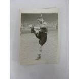 Norwich City, a full length action photograph of Billy Furness issued by Albert Wilkes & Co