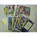 a collection of 100 FAI Cup Football programmes, Non League v League issues