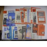 Workington AFC, a collection of 33 home/away football programmes