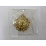 Northampton Town, 1908/09 a 15ct (16.8 g) gold medal, Southern League, a winners medal as awarded to