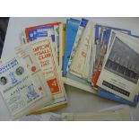 A collection of over 300 football programmes mainly from the 1960's, League 200, Non League 100, a