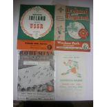 A collection of 4 football programme from games played in Northern Ireland, 1940/41 Bohemians v