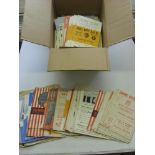 A collection of 393 various football programmes, all from the 1950's, in good condition, to