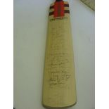 1998 Cricket Bat, the Benson & Hedges Cup Final, an autographed B Grey-Nicholls bat by both teams,