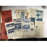 QPR, a collection of 19 away football programmes from 1948/49 to 1950/51, in various condition, to
