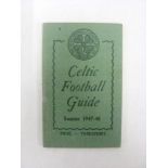 1947/1948 Celtic Football Guide