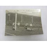1912/1913 Press Photograph, Sheffield Wednesday v Sunderland, match action taken at the game