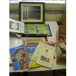 Football Memorabilia, a collection of football programmes to include 2 pre-war Tottenham home