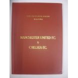 2008 European Cup Final, Manchester Utd v Chelsea, a VIP Hard backed programme from the game