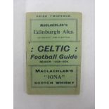 1923/1924 Celtic Football Guide