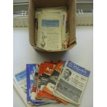 A collection of over 120 football programmes, all from the 1960's, mainly Arsenal and Tottenham