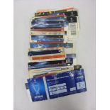 Liverpool, a collection of 100 different home/away match football tickets (1978/79 to 2017/18),