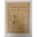 1930/1931, Tottenham Hotspur Reserves Versus Brentford Reserves, A Football Programme From The