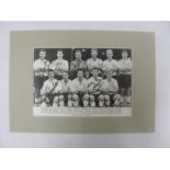 1961 England, an autographed magazine team group, black/white picture, fully signed by the 11