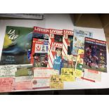 1991/1992 Liverpool, a collection of all programmes and tickets from the FA Cup winning run, final