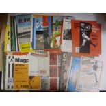 Cup Final & Semi-Final Football Programmes, 30 Different From Watney, Texaco And Anglo-Scottish Cup