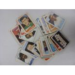 Trade Cards, A&BC 1968 Yellow back, rub coin, a collection of 101 football cards, in good condition