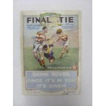 1931 Rugby League, Challenge Cup Final, York v Halifax, sl fld, sl tr, a programme from the game