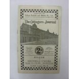 1938/39 Fulham v Sheffield Utd, a programme from the game played on 17/12/1938