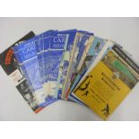 1961/62 Cardiff City, a collection of 31 football programmes, Homes (14), Away's (17)