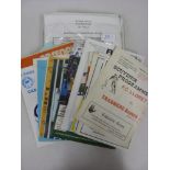 Tranmere Rovers, a collection of over 50 football programmes, booklets etc., from the 1970's onwards