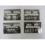 Sheffield Wednesday, a collection of 4 team group postcards, all Wilkes & Co, 1936/1937, 1937/