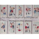 CARDS - WRESTLING Set of twenty five Wrestling and Ju-Jitsu cigarette cards issued by Players in