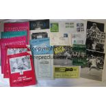 TENNIS MISCELLANY Wimbledon: 5 programmes 1956 - 1964 and 10 tickets 1956 - 2007. Programmes: