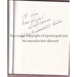 WILF MANNION AUTOGRAPHED BOOK Signed hardback book, Great Soccer Clubs Of The North East, with a