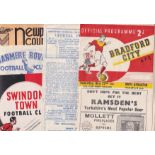 NON LEAGUE / LEAGUE FA CUP 1952/53 A collection of 5 programmes covering FA Cup ties in the 1952/