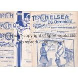CHELSEA A collection of 5 programmes for Representative matches at Stamford Bridge Church v Stage