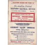 ALDERSHOT V TORQUAY UNITED 1936 Programme for the League match at Aldershot 15/2/1936, slight