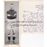 HARRY HIBBS / BIRMINGHAM / AUTOGRAPHS A 4 page handwritten and signed letter from 8/12/1980 and a
