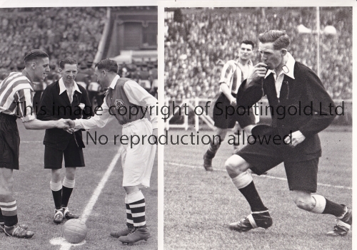 1936 FA CUP FINAL REFEREE / HARRY NATTRASS A small collection of items relating to Nattrass