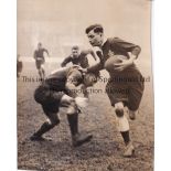 RUGBY UNION Nineteen black & white action Press photographs of various size, with may from the