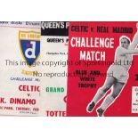 CELTIC Eighty one Celtic home programmes 1962-1993 mostly competitive European matches with some