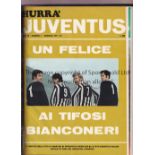 LEEDS / JUVENTUS 1971 BOUND VOLUME OF HURRA JUVENTUS Official monthly club magazine of Juventus from