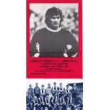 GEORGE BEST Programme for Arbroath v Arbroath Victoria 8/8/1982, Best guested for Victoria. Good