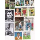 SIGNED TRADING CARDS, Forty cards from various sets including Chix, Prescott, JF Sporting, Bergmann,