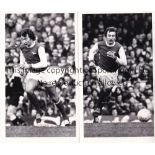 ARSENAL Twenty four 8" X 5" black & white action Press photographs from April 1978 including