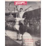 1962/63 ECWC Sevilla v Glasgow Rangers played 26 September 1962 at the Estadio San Mames, Bilbao.