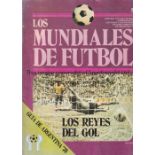 WORLD CUP 1978 ARGENTINA Spanish magazine Los Mundiales De Futbol "The Football World Cups". The