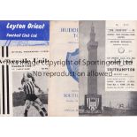 SOUTHAMPTON Twenty one Southampton League away programmes from matches for the 1963/64 season plus a