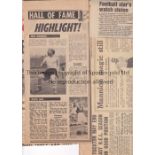 WILF MANNION / MIDDLESBROUGH Large collection of newspaper cuttings from 1937-1990 relating to
